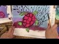 Quick and Easy Art: Sea Turtle Gadget Painting