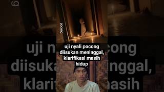 Download lagu pocong courage test rumored to be dead, clarification still alive mp3