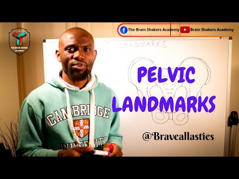 The PELVIC LANDMARKS- The important points of the PELVIC BRIM