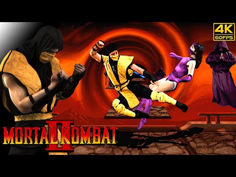 Mortal Kombat II - Scorpion (Arcade / 1993) 4K 60FPS