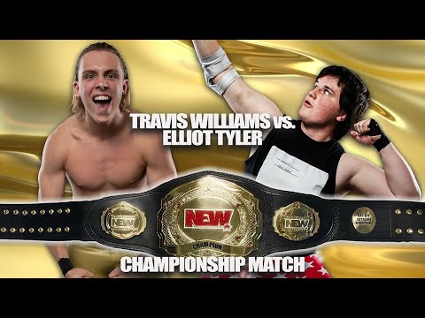 52. Travis Williams vs. Elliot Tyler - NEW 3 Championship Match! (Match #19 of 19)
