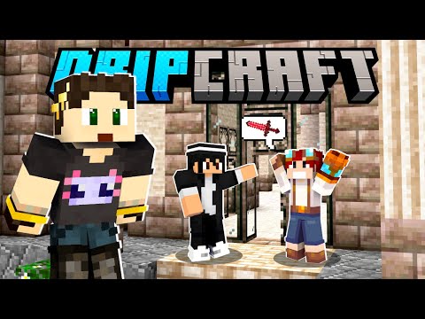 DRIPCRAFT | OS COLECIONADORES DE ESPADAS VISITARAM A MEGA BASE PARA PEDIR ALGO ESPECIAL | EP.49