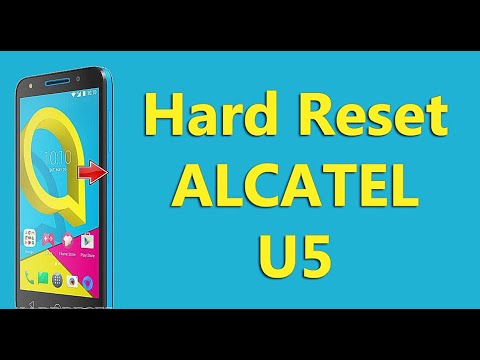 Hard Reset ALCATEL U5