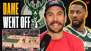 How Damian Lillard DOMINATED Bucks-Pacers first half + Thunder-Pelicans film study | Hoops Tonight