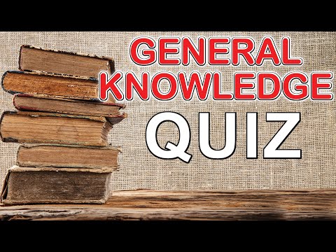 QUIZ General Knowledge Questions and Answers [2022] Virtual Trivia Night, Pub Quiz Trivia