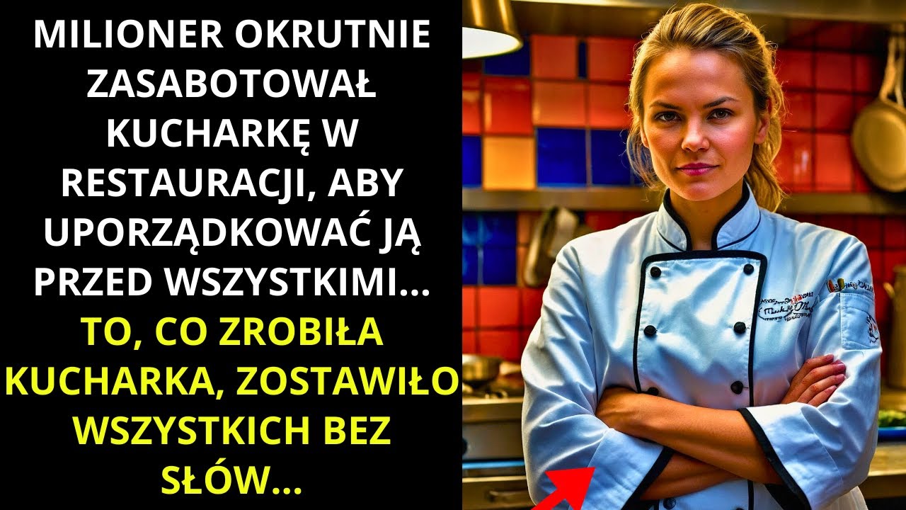 MILIONER OKRUTNIE PONIŻA KUCHARZA, ALE JEGO REAKCJA ZOSTAWIA WSZYSTKICH BEZ SŁÓW...