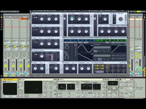 How to make Dub techno Chords with Massive