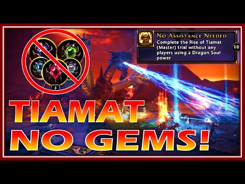 Rise of Tiamat (Master) NO GEMS: No Assistance Needed! (achievement) w/ 4 Healers - Neverwinter