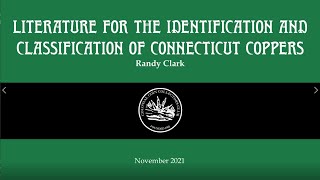 Literature for the Identification and Classification of Connecticut Coppers - Randy Clark - C4 2021