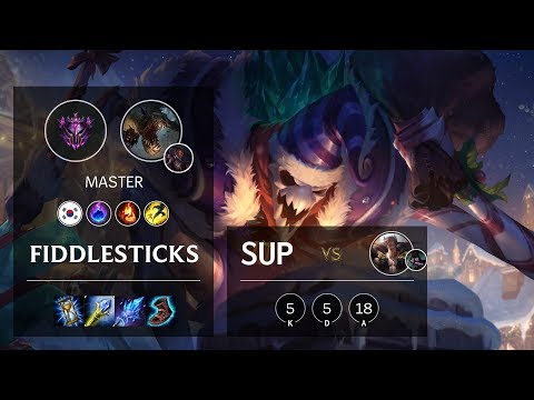 Fiddlesticks Support vs Sett - KR Master Patch 10.8