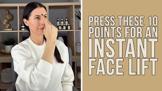 Press These 10 Points for an Instant Face Lift & Energy Boost