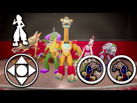 I Became REAL MOON and Attack ALL CURSED ANIMATRONICS in FNAF Security Breach