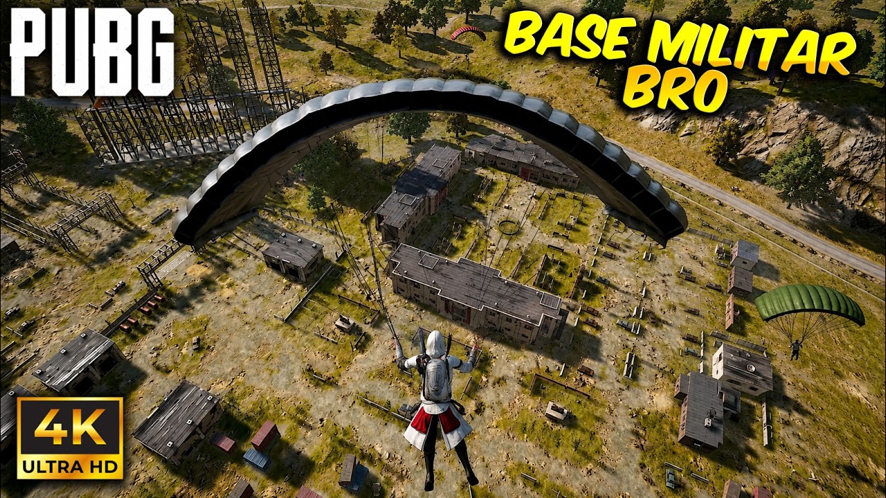 PUBG PC pero CAIGO EN BASE y el CHAT CONTROLA MI PARTIDA 🥰 Los GRAFICOS al MÁXIMO se ven BRUTALES