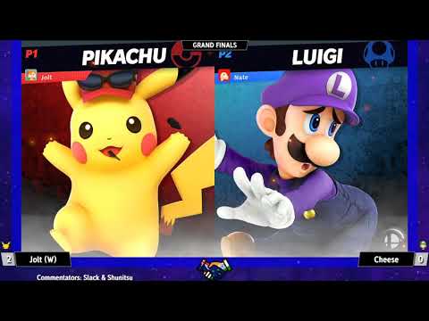 SSB India May 5 - GRAND FINALS - Jolt (Pikachu) vs Cheese (Luigi)