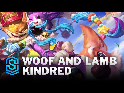 Woof and Lamb Kindred Skin Spotlight - League of Legends