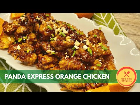 How to make Panda Express Orange Chicken at home | Wok With Winchell