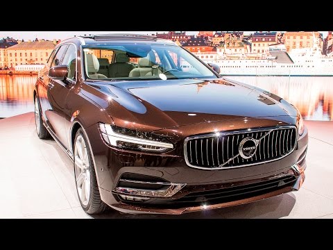 VOLVO V90 D5 TWIN ENGINE - GENEVA MOTOR SHOW 2016 HQ