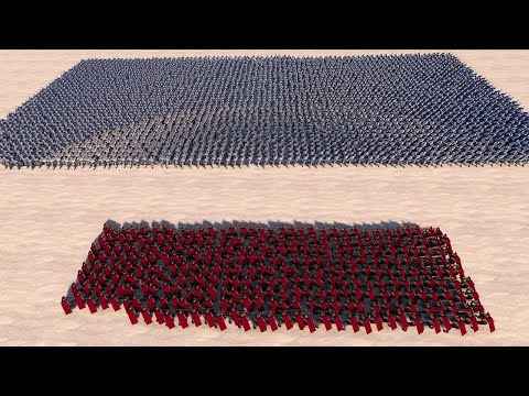 300 Spartan Vs 5.000 Heavy Knights - Ultimate Epic Battle Simulator