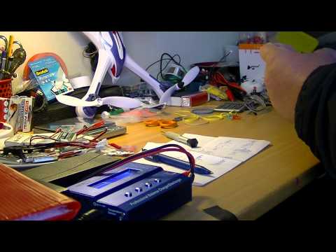 MongoTV_408 - Part 2  Flight Time Test - Hubsan X4 108 - Turningpro 950 mAh 3.7V 1S - 16.36 Min