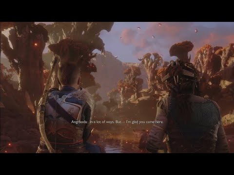 God of War Ragnarok - "Fireflies" a beautiful moment between Loki and Angrboda