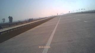 Adrenalin Rush: Bike Ride Taj Yamuna Expressway India's Longest Stretch Yr 2013 #askdushyant
