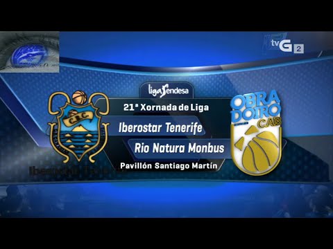 L.ACB 14/15 J21 Iberostar-Tenerife CB.CANARIAS Vs RíoNatura-Monbús OBRADOIRO