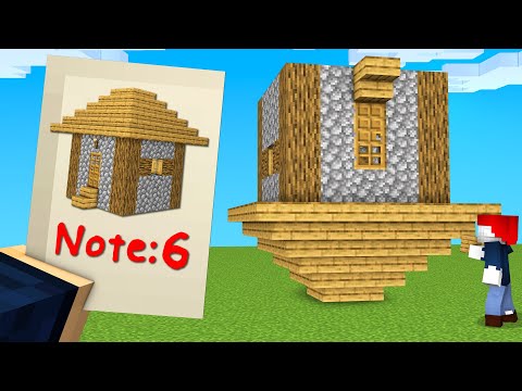 WIR BAUEN FAKE HÄUSER! - Minecraft