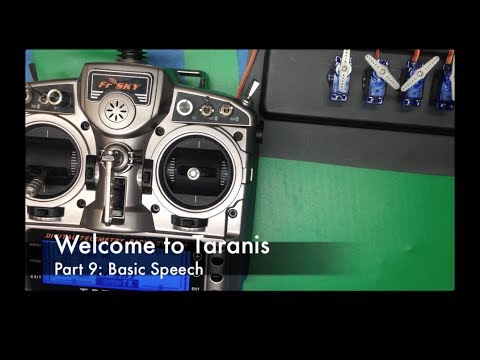 Welcome to Taranis, Part 6: Setting Up a Four Channel Plane