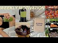 MOTIVATION FOR YOUR WEEK Daily Health Routine Productive Habits Workouts In My Health Era