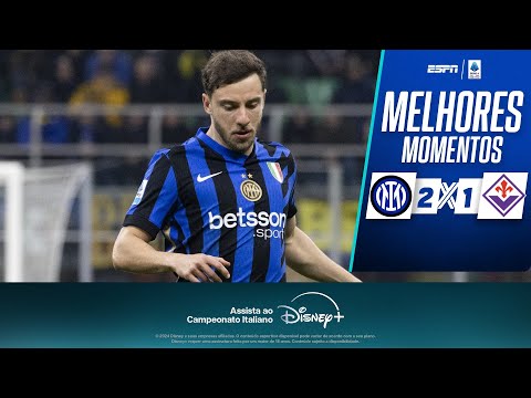 Gols e lances de Internazionale x Fiorentina