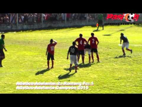 edicion atl adelante vs romang fc (adelante campeon 2015)