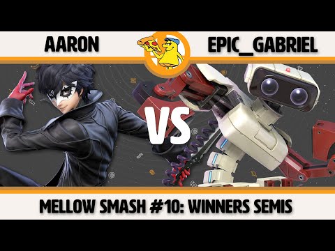 Mellow Mushroom SSBU #10 - Aaron (Joker) vs Epic_Gabriel (ROB) Smash Ultimate Winners Semis
