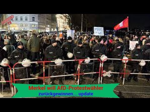Merkel will AfD-Protestwähler zurückgewinnen... update