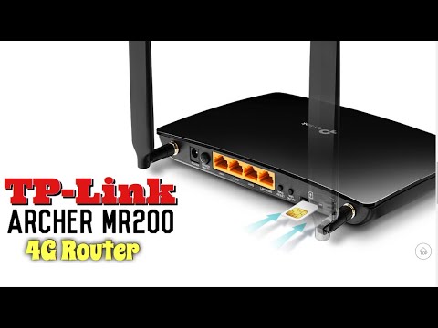 TP-LINK AC750 Wireless Dual Band 4G LTE Maršrutizatorius video