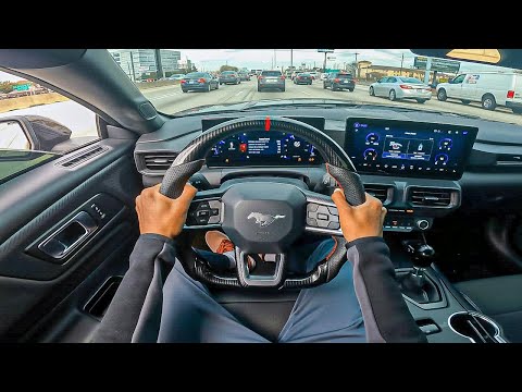 POV CUTTING UP IN RUSH HOUR TRAFFIC IN MY S650 MUSTANG GT