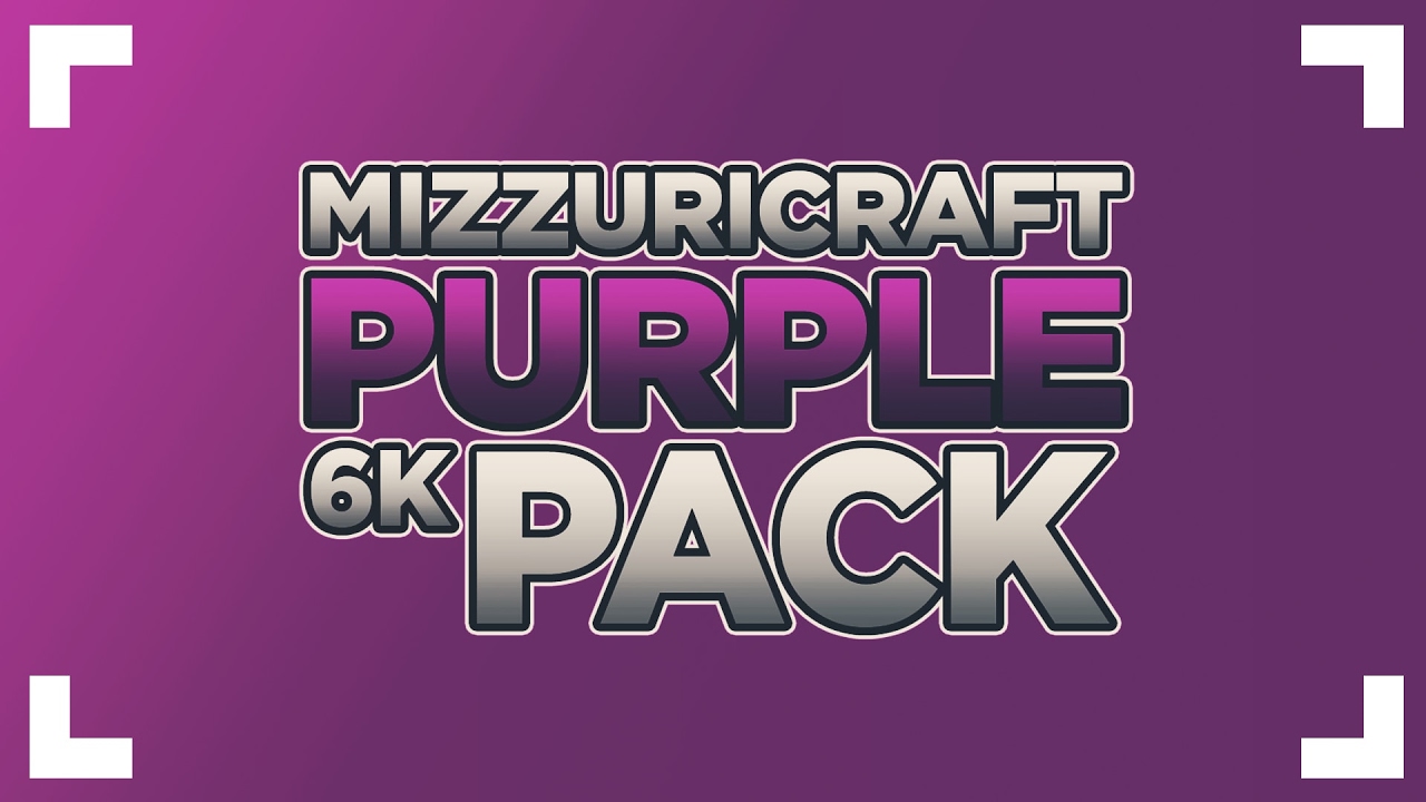 MizzuriCraft Purple Pack [6k] PvP Resourcepack │ Texture Pack
