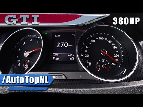 380HP VW Golf GTI MK7 0-273km/h ACCELERATION & SPEED HG Motorsport by AutoTopNL