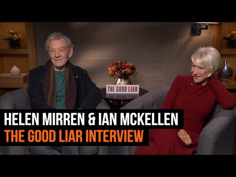Dame Helen Mirren & Sir Ian Mckellen | THE GOOD LIAR INTERVIEW