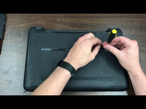 HP Notebook 15-ba014nr Tear Down