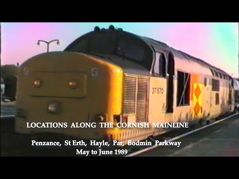 BR in the 1980s Locations along the Cornish Mainline between Bodmin & Penzance in May to June 1989