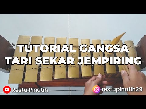 Tutorial Gangsa Tari Sekar Jempiring | Gambelan Bali