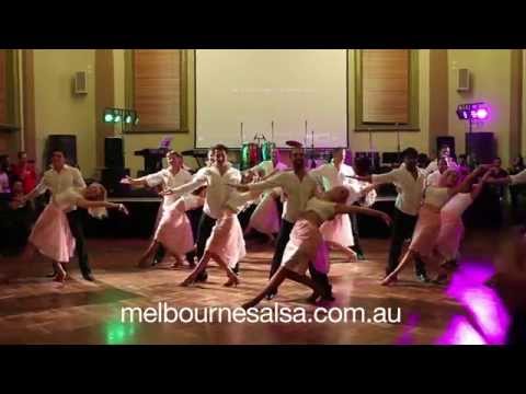 Melbourne Salsa INT/ADV SALSA TEAM June 2014 performance
