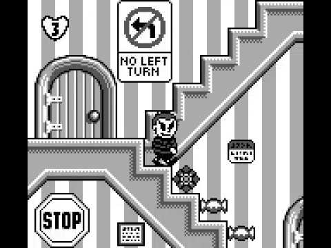 Game Boy Longplay [180] The Addams Family: Pugsley's Scavenger Hunt