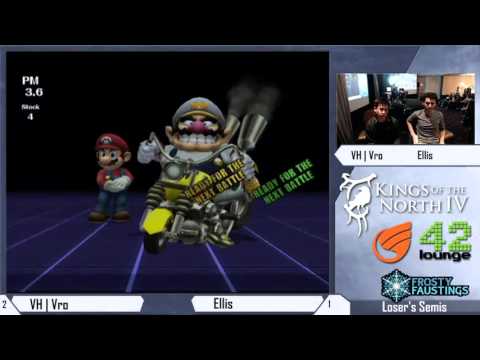 Kings Of The North IV - VH | Vro (Wario) vs Ellis (Mario) - Top 8 Loser's Semis