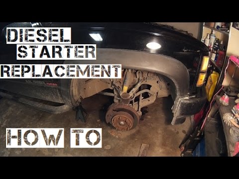 6.5 Diesel Starter Change How To Video