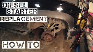 6.5 Diesel Starter Change How To Video