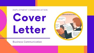 Cover Letter || Employment Communication || Business Communication