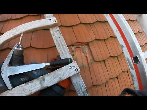 Biberschwanzdach reparieren