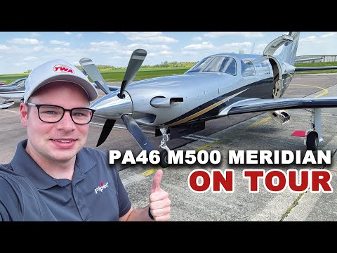 Mit der PA46 M500 MERIDIAN ON TOUR - Einblick ins Cockpit