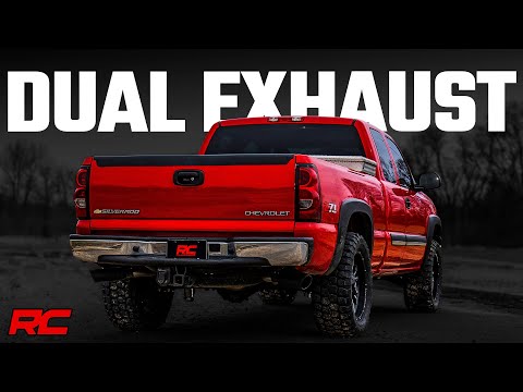 1999-2006 Chevrolet Silverado 1500 Performance Dual Cat-Back Exhaust System [by Rough Country]